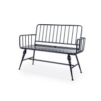 On Air Pink Outdoor Bench Outdoor-bench Modern Benches Outdoor Seat