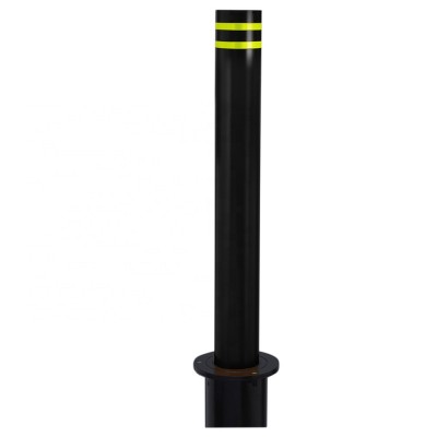 Outdoor in ground barrier retractable rising road bollards price